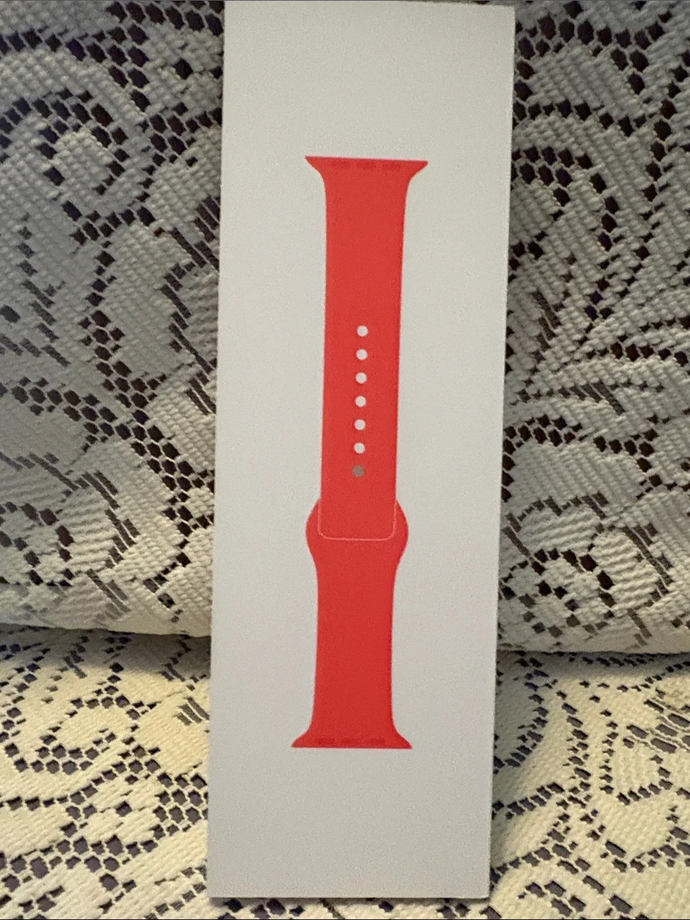 Apple Coral Silicone Sport Band for Apple Watch